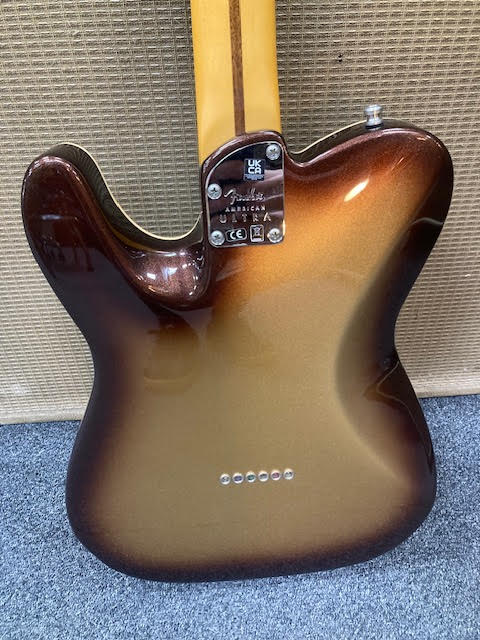 Fender Telecaster Ultra 2022 Mocha Burst w/ hardcase ( preowned )