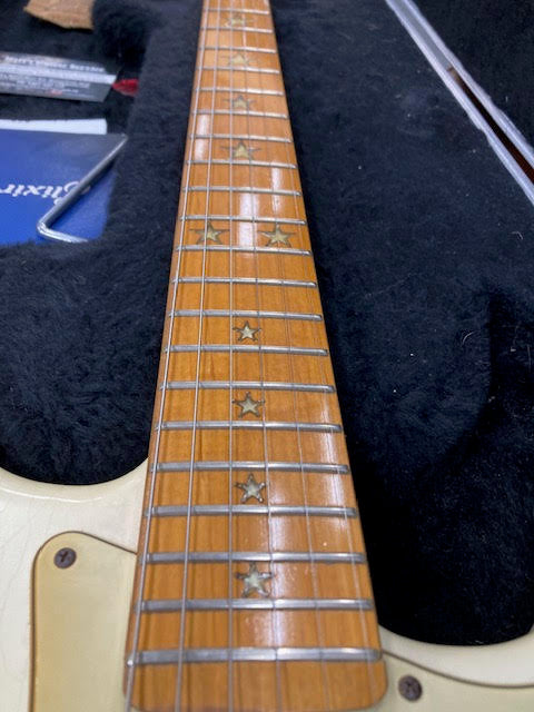 Fender Stratocaster Mexican roadworn body with non original neck.