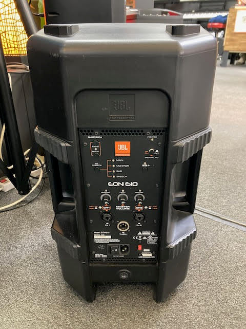 JBL EON610 speaker x1  (preowned)