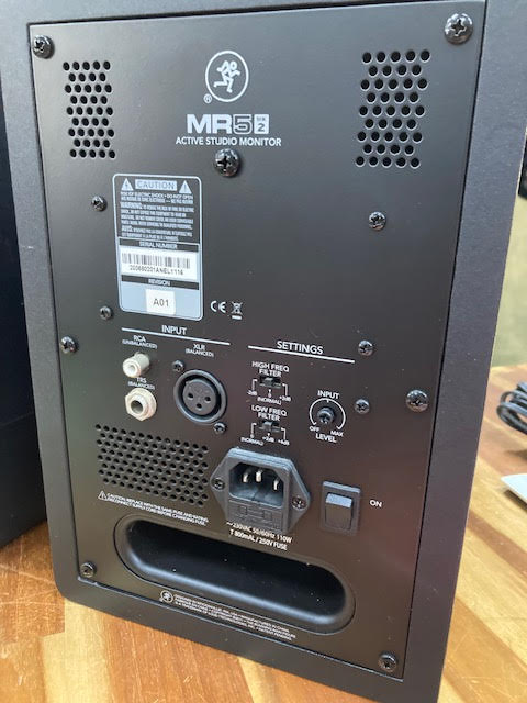Mackie MR5 MKII powered monitors (preowned)