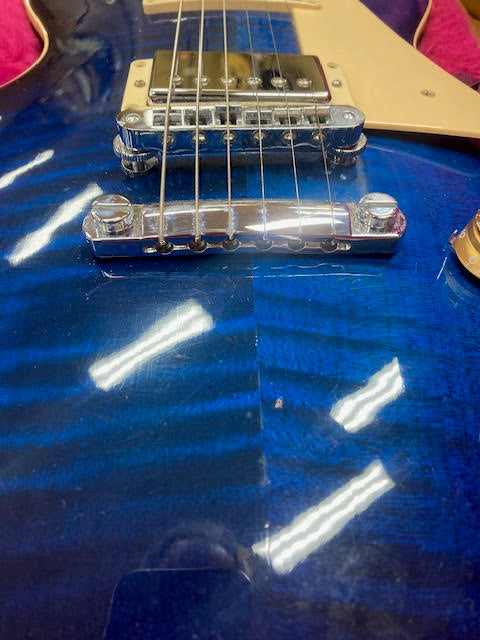 Gibson Les Paul Traditional 2015 Blue Burst w/ hardcase