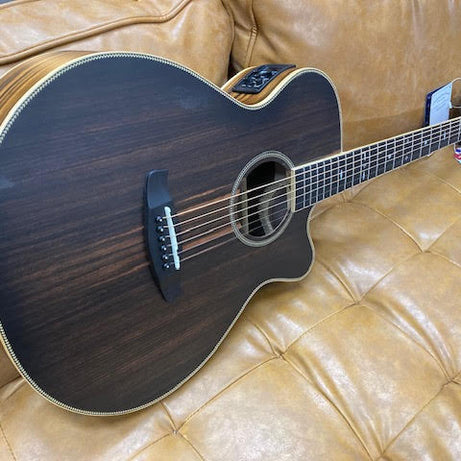 Tanglewood TDBTSFCEAEB Discovery Exotic Superfolk C/E All Ebony (shop stock)