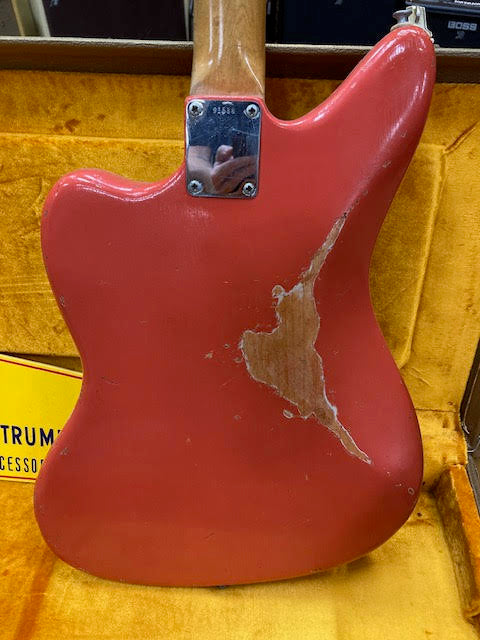 Original 1962 Fender Jaguar (refin) w '62RI case