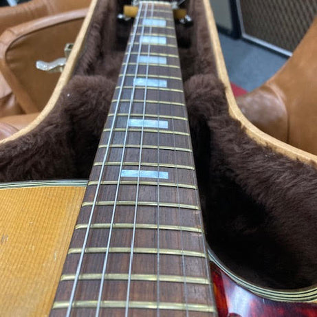 Vintage 1954 Harmony H62 Meteor Blonde w/ case