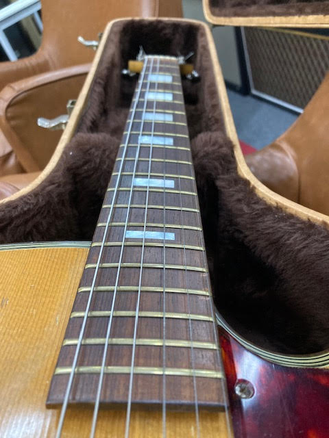 Vintage 1954 Harmony H62 Meteor Blonde w/ case