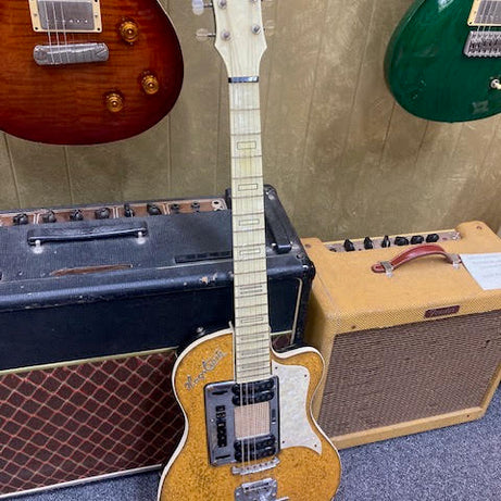 Vintage Hagstrom P90 electric guitar w/ hardcase