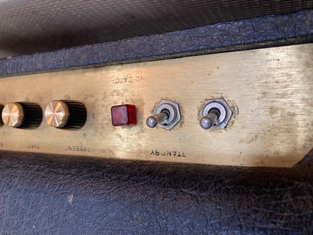 Vintage Marshall Artiste amplifier 1976