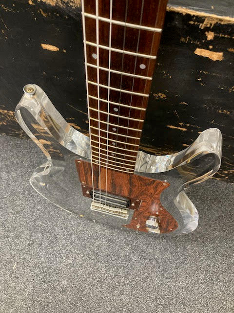 Greco Dan Armstrong Lucite guitar Super rare w/ hardcase