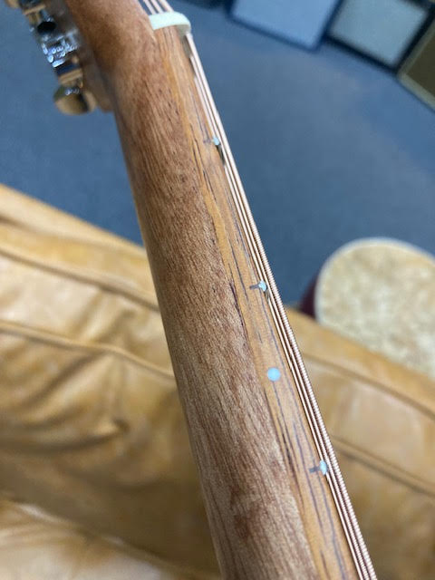 Pratley SL Stage Solid Top Qld Blue Fig, Layered Fig Back & Sides w/pickup