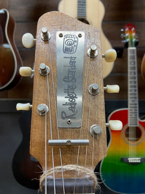 SOLD - DeluxeTone Radiolette "The Chieftain" Local Handcrafted Electric Guitar W/Case RELIC