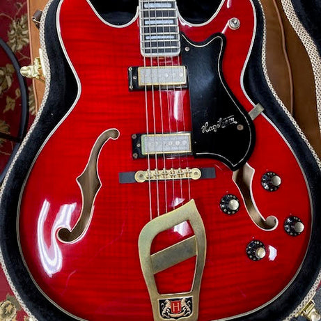 Preowned Hagstrom 1967RI "Elvis" guitar w/ case