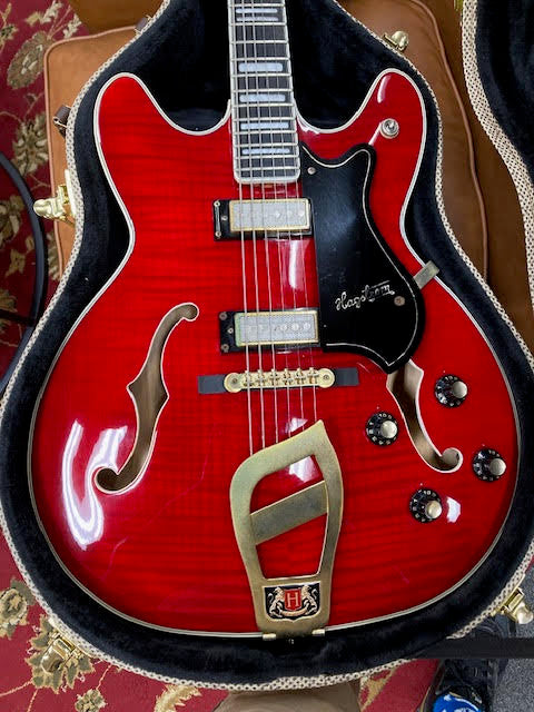 Preowned Hagstrom 1967RI "Elvis" guitar w/ case