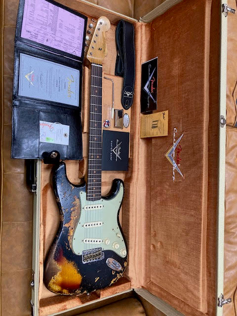 Fender Custom Shop 63 STRAT SUPHREL 1963 Stratocaster Super Heavy Relic Electric Guitar