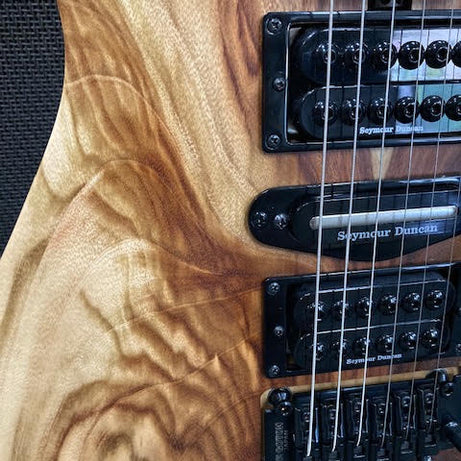 Walton Custom Built Camphor Floyd Rose electric guitar