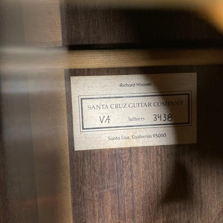 Santa Cruz Guitar Label