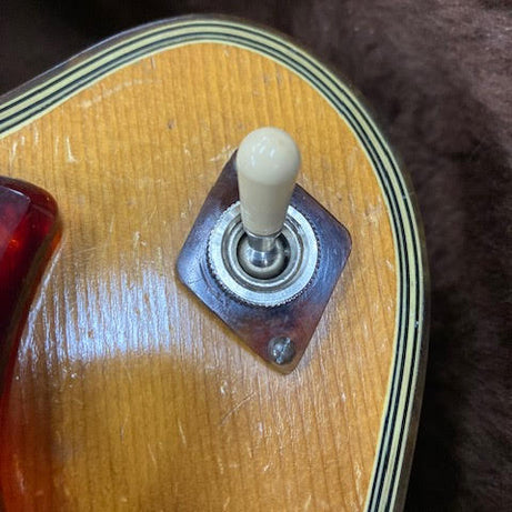 Vintage 1954 Harmony H62 Meteor Blonde w/ case