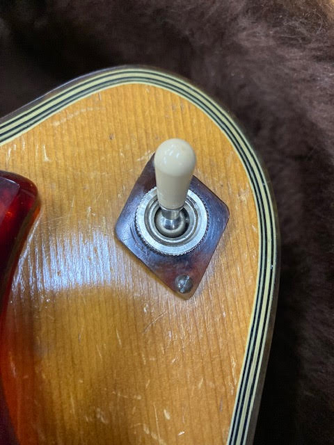 Vintage 1954 Harmony H62 Meteor Blonde w/ case