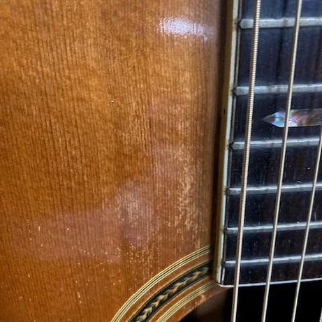 Rare Vintage YAMAKI 1970's Acoustic Guitar F-160 ALL Solid body Made in Japan