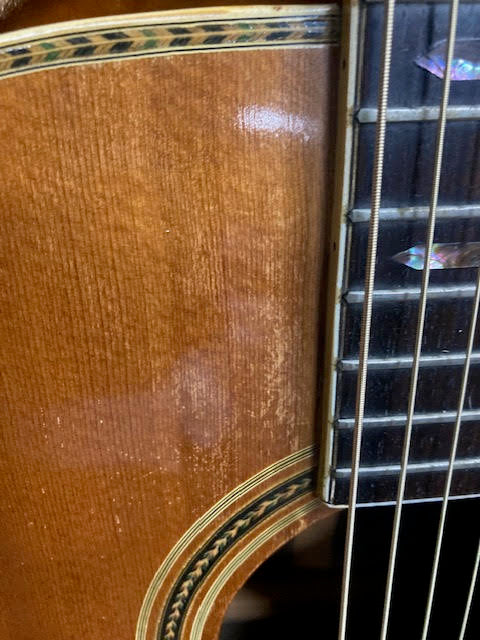 Rare Vintage YAMAKI 1970's Acoustic Guitar F-160 ALL Solid body Made in Japan