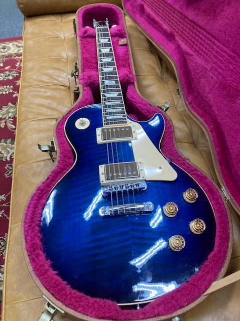 Gibson Les Paul Traditional 2015 Blue Burst w/ hardcase