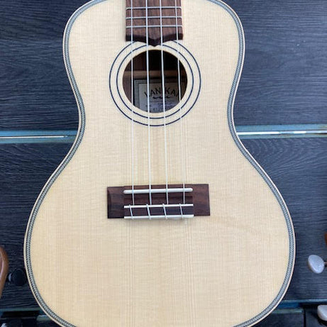 Lanikai Concert Ukulele Solid Spruce Top in Natural Satin Finish - LSPSTC