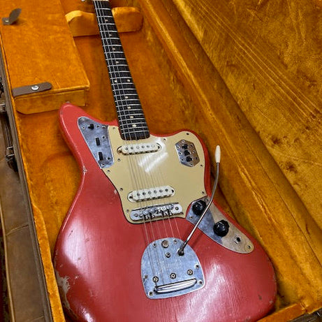 Original 1962 Fender Jaguar (refin) w '62RI case