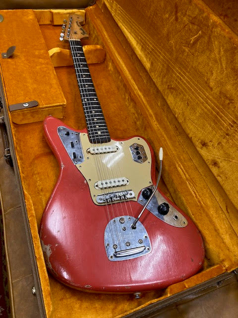 Original 1962 Fender Jaguar (refin) w '62RI case