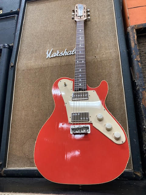 Deluxetone Mexi-Cali Radiola Duo Custom Electric guitar w/hardcase