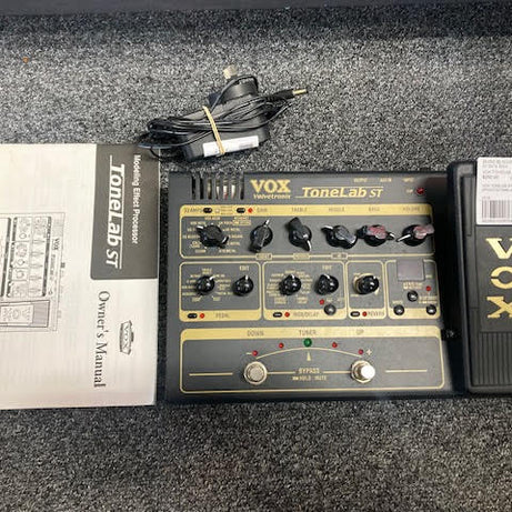 VOX TONELAB ST multi effects w/ power supply (preowned)