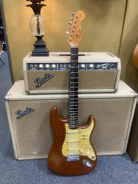 Fender Stratocaster Neck from 1964 on Vintage Chris Kinman late 70's body ....