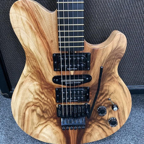 Walton Custom Built Camphor Floyd Rose electric guitar