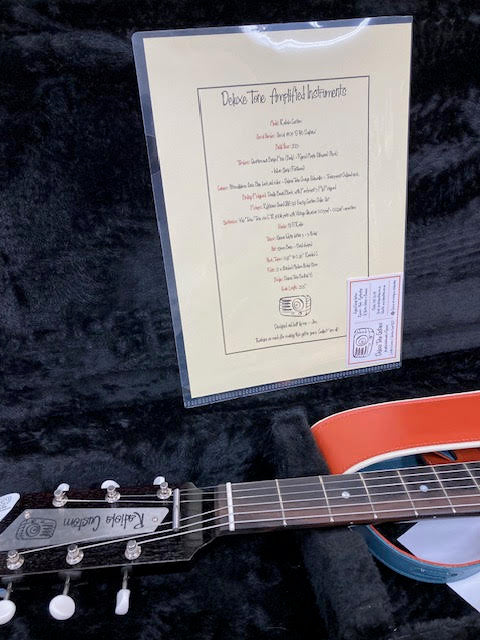 SOLD - DeluxeTone Radiola Custom GT40 Daytona electric guitar