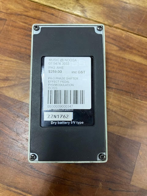 Boss PH-3 Phase Shifter (SHOP STOCK DEMO MODEL)