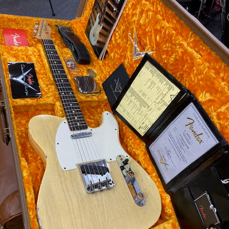 Fender Telecaster Custom Shop 1960 Natural blonde relic (preowned)
