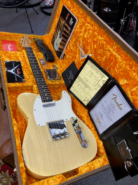 Fender Telecaster Custom Shop 1960 Natural blonde relic (preowned)