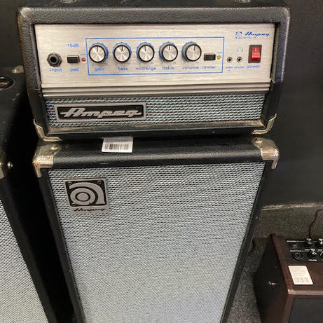 Ampeg Micro-VR Stack Bass Amp Set w/ 2 x 210 cabs (preowned)