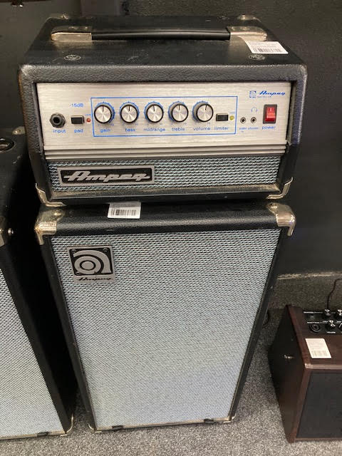 Ampeg Micro-VR Stack Bass Amp Set w/ 2 x 210 cabs (preowned)