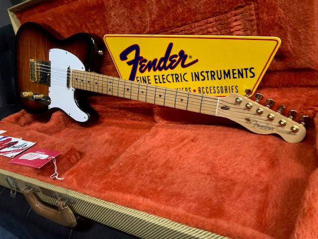 Fender Telecaster 1996 50th anniversary w/ Fender tweed case + candy