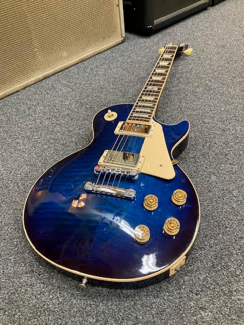 Gibson Les Paul Traditional 2015 Blue Burst w/ hardcase