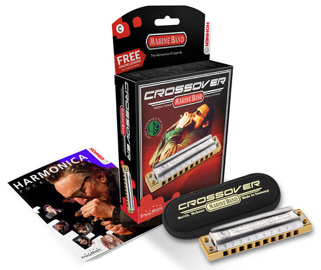 Hohner Marine Band Crossover Harmonica key of C  