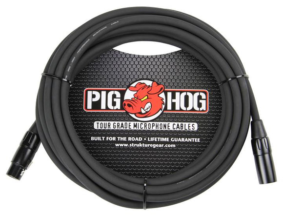 Pig Hog 8mm Mic Cable 30ft XLR