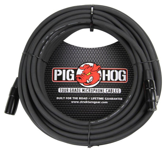 Pig Hog 8mm Mic Cable 50ft XLR