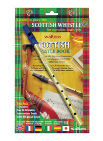 Scottish Penny Whistle With Booklet