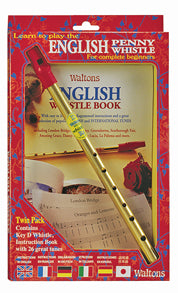 English Penny Whistle with Song Book