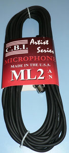 CBI 30 FT MIC CABLE XLR TO XLR ML2N-30