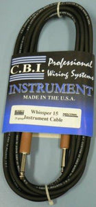 CBI 15 FT GTR CABLE HOT SHRINK WHISSPER-15