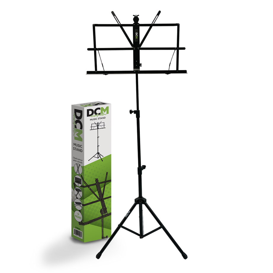 DCM Music Stand Portable/Folding w/bag - STBS01