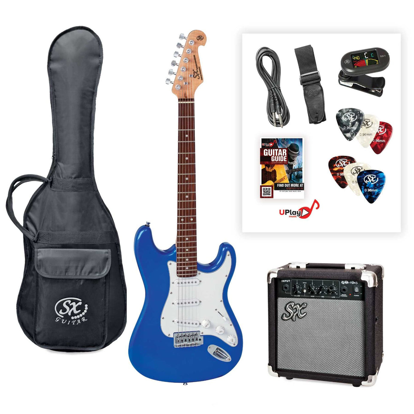 SX SE1SK ELECTRIC GUITAR COMPLETE PACK