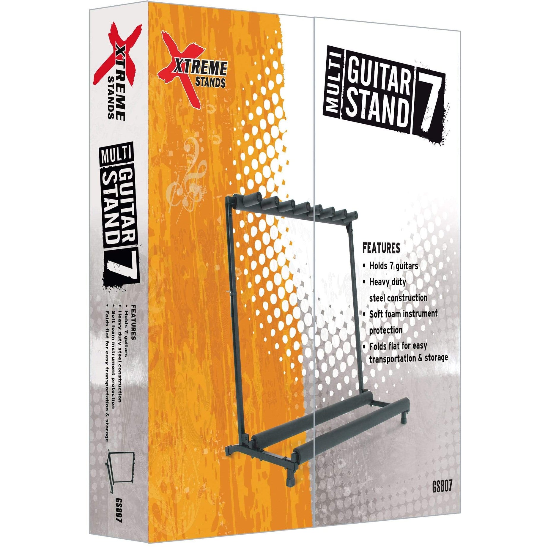 Xtreme Multi 7 Rack Guitar Stand - GS807