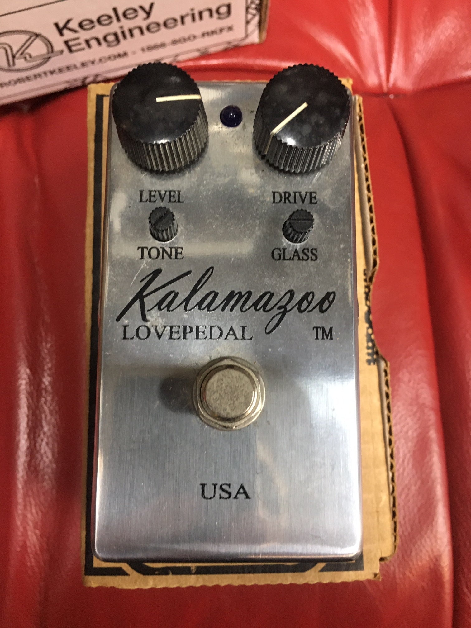 LOVE PEDAL KALAMAZOO OVERDRIVE BOOST (pre-loved) – Music at Noosa